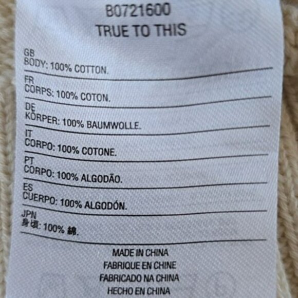 Volcom Women's Ivory Open Knit Sweater Size Small Rounded Neckline Beachy Boho - Picture 10 of 12